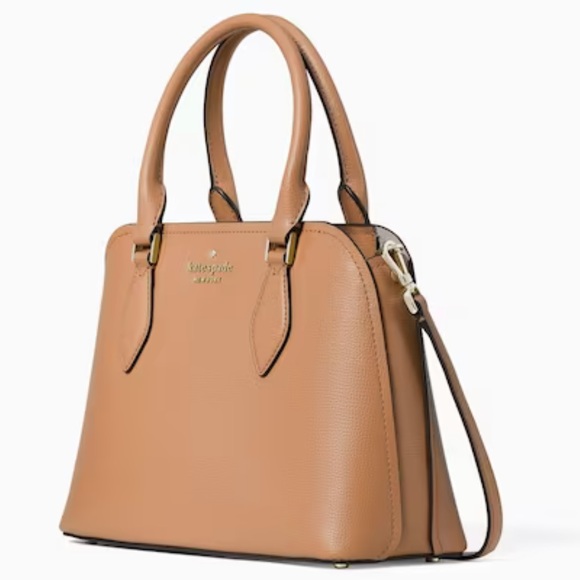 kate spade Handbags - Kate Spade Darcy Small Satchel Classic Saddle Purse